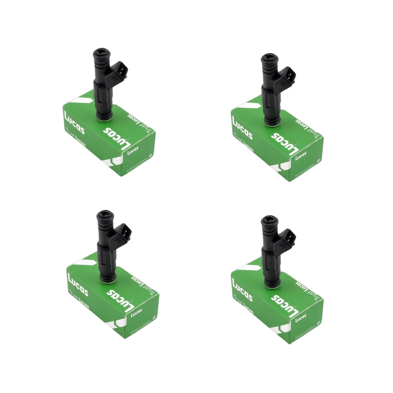Kit 4 Inyectores Lucas Fiat Stilo 1.8